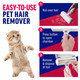 Dog Roller Hair Remover, Lint Roller, Animal Hair Remover Roller