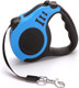 Chyix Pet Walking Leash With Anti-Slip Handle, Tangle-, Quick Lock, Pause And Unlock Buttons - Easy Roll-On With Your Thumb Only, Suitable For Small And Medium Pets(5M,Blue)