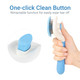 Self Cleaning Slicker Brush For Dogs And Cats - Effectively Reduces Shedding, Gently Removes Tangled Hair, Pet Brush For Grooming, Pet Massaging Tool. Ergonomic Handle Cat Brush Dog Brush By Sirius