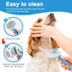 Magic Comb For Hair Shedding Pets Cat Dog Brush Hair Remover Blue