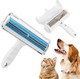 Pet Hair Remover And Reusable Lint Roller - Furbolish Cat And Dog Hair Remover For Furniture, Couch, Carpet, Clothing And Bedding - Portable, Multi-Surface Fur Removal Tool (Blue), Fblsh2165