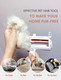 Pet Hair Remover And Reusable Lint Roller - Cat And Dog Hair Remover For Furniture, Multi-Surface Fur Removal Tool, Car Seats And Clothing