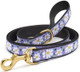 Up Country Daisy Pattern 5 Foot Dog Leash (Narrow)