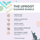 Uproot Clean Fur-Nado Survival Kit - Uproot Cleaner Pro Pet Hair Remover + Mini & Max Variants - Pet Hair Removers And Carpet Scraper - Easy Cat Hair Remover & Dog Hair Remover Bundle