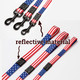 American Flag Dog Leash - Premium Nylon, Durable & Comfortable, 360° Rotating Metal Clip, Anti-Tangle Design, Ideal For Small To Medium Dogs (Leash L)