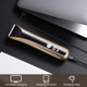 Dog Razor- Pet Beauty Scissors Set Low Noise Rechargeable Cordless Electric Mute Barber, Suitable For Dogs, Cats And Other Pets (Golden)