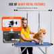 Vevor Pet Grooming Table Two Arms With Clamp, 36''X24'' Dog Grooming Station, Foldable Pets Grooming Stand For Medium And Small Dogs, No Sit Haunch Holder With Grooming Loop, Bearing 330Lbs