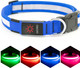 Led Dog Collar, Light Up Dog Collar Adjustable Usb Rechargeable Super Bright Safety Light Glowing Collars For Dogs(Small,Blue) Led Dog Collar, Light Up Dog Collar Adjustable Usb Rechargeable Super Bright Safety Light Glowing Collars For Dogs(Small,Blue)