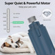 Dog Nail Grinder, d 2-In-1 Dog Nail Clippers Electric Pet Nail Trimmer With Led Light Professional Safe Paws Grooming & Smoothing For Large Medium Small Dogs & Cats Blue