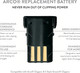 Wahl Professional Animal Arco Pet Clipper Replacement Nimh Battery (0114-300) Wahl Professional Animal Arco Pet Clipper Replacement Nimh Battery (0114-300)