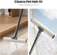 Carpet Rake For Pet Hair Removal Broom Advanced Reusable Dog Cat Hair Remover Tool, 50 Long Handle Pet Hair Remover Brush For Furniture, Couch, Carpets, Rugs, Mats, Lint Remover Scraper