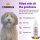 We Love Doodles Dog Grooming Comb Set & Large Dog Slicker Brush Bundle - Grooming Comb & Long Pin Brush For Dogs Kit - Removes Tangles & For Dematting - Brush For Shedding - Made In Usa
