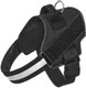 Dog Harness And Leash Set With Service Dog Patches,Vest Harness Pet Supply Outdoor Walking, Training Soft Reflective Halter, Adjustable For Small,Medium,Large Dog Pet Puppy Animal Girl Boy, Black,Xs