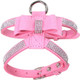 Weimostar Bow Tie Dog Harness Rhinestone Crystal Soft Bling Sparkly Diamond Jewel For Xs Small Breed Girls Pet Cat Puppy Female Kitten Pink Xxs Weimostar Bow Tie Dog Harness Rhinestone Crystal Soft Bling Sparkly Diamond Jewel For Xs Small Breed Girls Pet Cat Puppy Female Kitten Pink Xxs