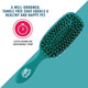 Wet Brush Ultimate Grooming Pet Brush, 2-In-1 Dual Sided Detangling Pet Brush - Ultra Soft Intelliflex Bristles Removes Loose Hair & Dirt - Pet Grooming Detangler Brush For Dogs, Cats, Rabbits - Teal
