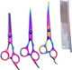 Pet Grooming Scissors Set, 7 In 1 Dog Grooming Scissors Set With Storage Box, Includes Straight & Thinning & Curved Scissors