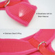 Soft Mesh Dog Harness No Pull Walking Comfort Padded Vest Harnesses Adjustable (Xs, Rose)