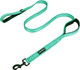 Two Handles Dog Training Leash,Control Safety Dogs Rope Leashes,Durable Highly Reflective Leashes For Small Medium Large Dogs(Green,5Ft)