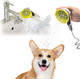 Quality Sink Faucet Pet Wash Kit With Splash Shield Handle And Rubber Grooming Teeth. Fits Kitchen, Bathroom, Utility & Laundry Sink Faucets. Bonus Garden Hose Attachment