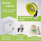 Quality Sink Faucet Pet Wash Kit With Splash Shield Handle And Rubber Grooming Teeth. Fits Kitchen, Bathroom, Utility & Laundry Sink Faucets. Bonus Garden Hose Attachment