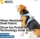 Dog Harness No Pull Pet Harness, Super Adjustable And Wear-Resistant With Reflective Trim Design Extra Soft Padded Dog Vest With Easy Control Handle (Avocado Green, Medium)