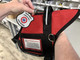Identification Patch Tag Clips On Service Dog Vest, Harness, Collar, Leash Or Carrier Includes Five Service Dog Handout Cards