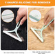 6 Pack Pet Hair Removal Tool, Pet Hair Remover For Furniture, Deep Cleaning Dog Hair Remover, Portable Fur Remover Tool, Reusable Cat Hair Remover For Carpet, Cat Towers, Clothing, Car Upholstery