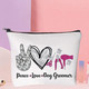 Wzmpa Dog Groomer Cosmetic Makeup Bag Dog Hairdresser Peace Love Dog Groomer Zipper Pouch For Dog Lovers (Peace Love Dog Groomer) Wzmpa Dog Groomer Cosmetic Makeup Bag Dog Hairdresser Peace Love Dog Groomer Zipper Pouch For Dog Lovers (Peace Love Dog Groomer)
