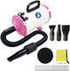 Pet Grooming Dryer With Adjustable Speed For Dogs Quiet And Powerful Dog Hair Dryer Includes Different Nozzles, Pet Towel, And Brush Ideal For Pet Grooming And Home Use (Pink)