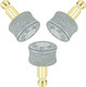 3 Pack Professional Replacement Dog Claw Grinder Bits Replaceable Heads Pet Tip Paws Nail Wheel For Nail Grinder