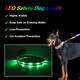 Led Dog Leash,Lighted Dog Leash For Night Walking,Usb Rechargeable Rgb Color Changing Heavy Duty Light Up Dog Leash Padded Handle Glow In The Dark Led Leashes For Small Medium Large Dogs-6Ft Led Dog Leash,Lighted Dog Leash For Night Walking,Usb Rechargeable Rgb Color Changing Heavy Duty Light Up Dog Leash Padded Handle Glow In The Dark Led Leashes For Small Medium Large Dogs-6Ft
