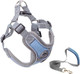 Dog Harness With Leash Set, Adjustable Reflective Easy Control Medium Large Dog Harness With A Heavy Duty 5Ft Dog Leash (Xs ,Weight: 4.4-8.8Lb, Chest: 11.0-16.5) Dog Harness With Leash Set, Adjustable Reflective Easy Control Medium Large Dog Harness With A Heavy Duty 5Ft Dog Leash (Xs ,Weight: 4.4-8.8Lb, Chest: 11.0-16.5)