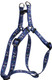 Yellow Dog Design Festive Butterfly Blue Step-In Dog Harness 1 Wide And Fits Chest Of 25 To 40, Large