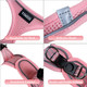 Yimeis Dog Harness And Leash Set, No Pull Soft Mesh Pet Harness, Reflective Adjustable Puppy Vest For Small Medium Large Dogs, Cats (Pink, X-Small (Pack Of 1) Yimeis Dog Harness And Leash Set, No Pull Soft Mesh Pet Harness, Reflective Adjustable Puppy Vest For Small Medium Large Dogs, Cats (Pink, X-Small (Pack Of 1)