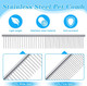6 Pieces Dog Eye Combs Tear Stain Removal Combs Pets Grooming Combs Kit Flea Comb For Small Dogs Removing Knots Crust Mucus 6 Pieces Dog Eye Combs Tear Stain Removal Combs Pets Grooming Combs Kit Flea Comb For Small Dogs Removing Knots Crust Mucus