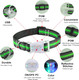 Buckle Glow Dog Collar Light,Adjustable Flashing Led Dog Collar Rechargeable Waterproof,Light Up Dog Collars Lights For Medium,Large Dogs(Neck:14.17-24.8) Buckle Glow Dog Collar Light,Adjustable Flashing Led Dog Collar Rechargeable Waterproof,Light Up Dog Collars Lights For Medium,Large Dogs(Neck:14.17-24.8)