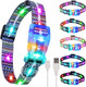 2 Pack Light Up Dog Collars,Led Dog Collar Rechargeable Waterproof,Buckle Glow Collar For Medium Large Dogs-Ml(Neck:14.17-24.8) 2 Pack Light Up Dog Collars,Led Dog Collar Rechargeable Waterproof,Buckle Glow Collar For Medium Large Dogs-Ml(Neck:14.17-24.8)