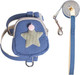 Zerodis Pet Harness Leash Set, Cute Backpack Cat Vest Belt Leash Snap Design Pet Harness Leash Comfortable And Breathable Dog Vest Leash Strong And Vest Harnesses (M (Recommended