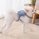 Zerodis Pet Harness Leash Set, Cute Backpack Cat Vest Belt Leash Snap Design Pet Harness Leash Comfortable And Breathable Dog Vest Leash Strong And Vest Harnesses (M (Recommended