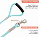 4 Ft Dog Leash With Comfortable Padded Handle Threads For Small Medium And Large Dogs Puppy Laisse Pour Chien Blue M