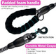 5/6/10 Ft Strong Dog Leash - Comfortable Padded Handle - Pet Dog Leash For Small Medium And Large Dogs With Collapsible Pet Bowl And Dog Garbage Bags…