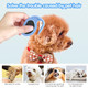 2Pcs Pet Knotting Comb, 3 In 1 Knotting Comb Pet Grooming Tool, Small And Sharp, For Removing Tangled And Loosse Hair (Blue2)