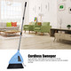Acouto 2 In 1 Vacuum Sweeper, Usb Charging Cordless Vacuum Broom Cleaner For Household Bedroom