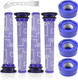 Atxkxe Vacuum Filter For Dyson V7, V8 Animal And V8 Absolute Cordless Vacuum,Part To 965661 And 96747801,4 Prefilters And 4 Postfilters
