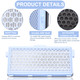 2 Pack Hepa Airclean 50 Filter Compatible With Miele Complete C2 C3 Compact C1 C2 S4 S5 S6 S8 Vacuum Cleaner, Ref. Number Sfha 50
