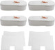 4 Post Motor Filter + 4 Foam And Felt Filter Kit For Shark Corded Stick Vacuum Hz2002, Hz251,Hz602, Part Xpmfhz2000 & Xffkhz2000
