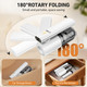 Handheld Car Vacuum Cleaner, 4 In 1 Vacuum Cleaner 15000Pa, 180° Rotatable 120W Power Car Vacuum Cleaner With Led Light And Nozzles For Car, Home Handheld Car Vacuum Cleaner, 4 In 1 Vacuum Cleaner 15000Pa, 180° Rotatable 120W Power Car Vacuum Cleaner With Led Light And Nozzles For Car, Home