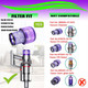 Filter For Dyson V12 Detect Slim Vacuums, V12 Slim Vacuums, Compare To Part 97151701 3 Pack
