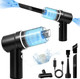 Handheld Car Vacuum Cleaner, Mini Car Vacuum Rechargeable, 9000Pa 120W High Power, 2 In 1 Air Duster With Led Light, Portable Vacuum Cleaner For Car, Home, Office, Pet Handheld Car Vacuum Cleaner, Mini Car Vacuum Rechargeable, 9000Pa 120W High Power, 2 In 1 Air Duster With Led Light, Portable Vacuum Cleaner For Car, Home, Office, Pet