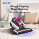Jimmy Wb73 Mattress Vacuum Cleaner, Pet Hair Vacuum, Bed Vacuum With Uv & Ultrasonic, Strong Suction, Dust Recognition And Antiallergen Wb73, Corded
